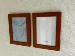 エルメスカルテの額装品　ウォールアート　インテリア　２個セット