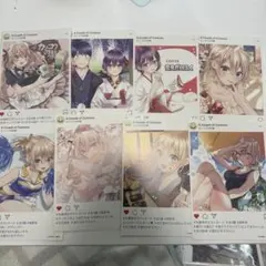 カッコウの許嫁 先着限定ポストカード セット　 購入特典×8