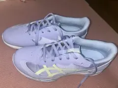 ASICS レーザービーム 23.5 スニーカー　ラベンダー