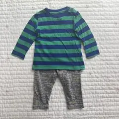 UNIQLO ベビー　カットソー　レギンス　セット　80