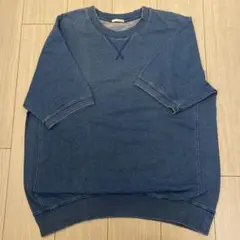GU ジーユー　2着　まとめ売り　メンズ　ブルー　半袖　XL