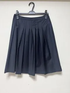 セオリーリュクス☆ストライプ柄ロングスカート38未使用ブルー セオリーリュクス☆ストライプ柄ロングスカート38未使用ブルー