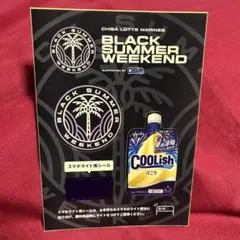 BLACK SUMMER WEEKENDシール 2枚セット[送料込み]のサムネイル