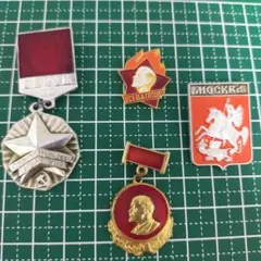 ソビエト連邦 記念バッジ コレクション 35個 ソビエト連邦 記念バッジ コレクション 35個