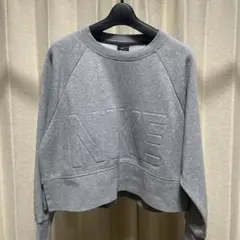 NIKE DRI-FIT グレー トレーナー S