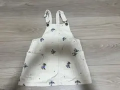 【限定】ZARA 花柄刺繍 ジャンバースカート 18-24ヶ月