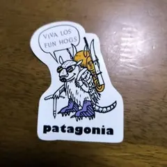 patagonia ステッカー「 VIVA LOS FUN HOGS」