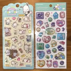 【正規品】ポチャッコTokiTokiステッカー　はぴだんぶいポップデコパーティー