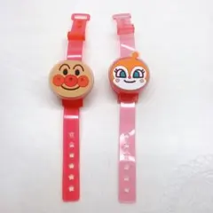 ガチャガチャ　アンパンマン　ライトブレスレット　ドキンちゃん　2個セット