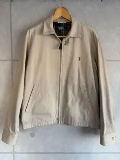 ラルフローレン　スイングトップ　ベージュ　L