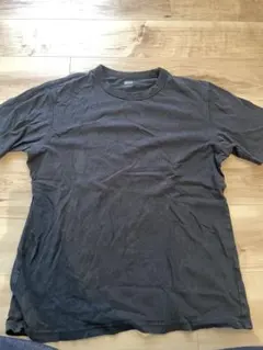 ユニクロU クルーネックT ブラックL