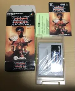 デッドダンス スーパーファミコンソフト 箱説明書注意書き付き 動作確認済