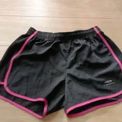 TIGORA ショートパンツ L ブラック/ピンク