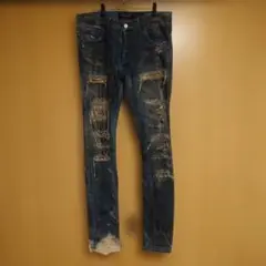 ヒ*9様 SKKIN USA デニムパンツ ラルクhydeさん着用モデル - メルカリ