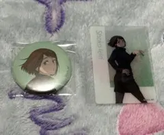 アニメーション 呪術廻戦展 懐玉 玉折 家入硝子 缶バッジ クリアカード