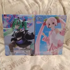 初音ミク 桜ミク＆Punk！フィギュア 2種セット