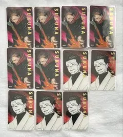 呪術廻戦 呪術廻戦展 箔押しクリアカードコレクション 宿儺