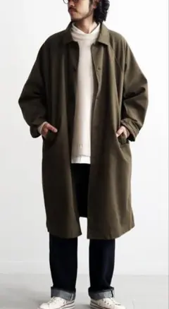 ordinary fits トレンチコート ステンカラーコート　ほぼ未使用 ordinary fits トレンチコート ステンカラーコート ほぼ未使用 ROPE