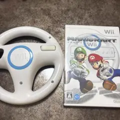 Wii ソフト マリオカート ハンドル付