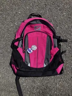 90s JanSport メッシュリュック バック ピンク y2k 大容量USA - メルカリ