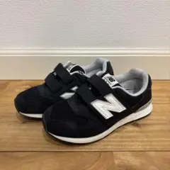 ニューバランス キッズ 313 靴 19センチ ブラック 黒