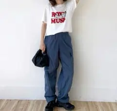 ＜6(ROKU)＞ROXY MUSIC T-SHIRT/Tシャツのサムネイル