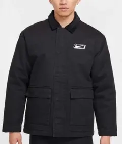 希少3XL！極美品 NIKE LIFE キャンバス ワークジャケット ブラック