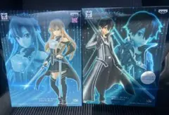 ソードアート・オンライン SAO キリト フィギュア 通常カラー SQ アスナ
