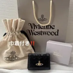 Vivienne Westwood 希少‼️ 三つ折り財布 ブラックのサムネイル