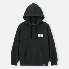 【新品•未使用タグ付き】GU ちいかわ　スウェットパーカー　長袖　Sサイズ　黒