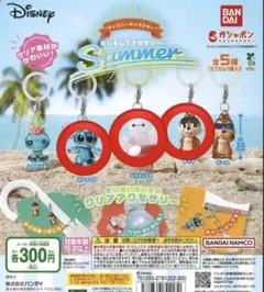 ディズニーキャラクター めじるしアクセサリー Summer 3点セット
