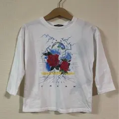 新品　DIESEL ロンT 長袖　Tシャツ　90サイズ　薔薇