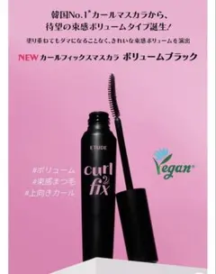 ETUDE HOUSE カールフィックスマスカラ ボリュームブラックのサムネイル