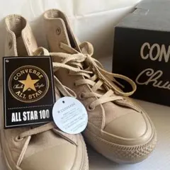 値下げ【CONVERSE】 ALL STAR 100 ベージュ ハイカット