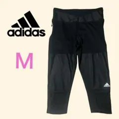 adidas レギンス クロップドタイツ 7分丈 レディース Ｍサイズのサムネイル