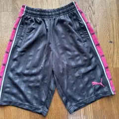 PUMA ジャージショーツ Sサイズ グレー/ピンク