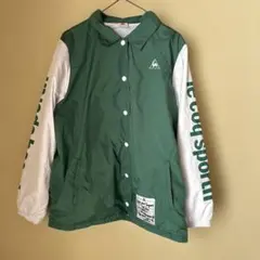 le coq sportif ナイロンコーチジャケット グリーン