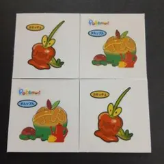 ポケモンパンシール　ポケモンデコキャラシール　カミッチュ　タルップル　可愛い