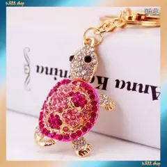 超人気新品★カメさん(ピンク)★キーホルダー★バッグチャーム