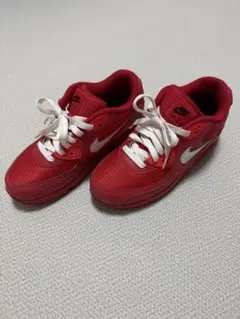【NIKE】美品！ナイキ 23.5cm レッド スニーカー AIRMAX MEIのサムネイル