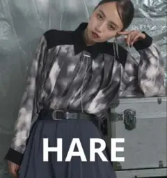 HARE タイダイパターン配色シャツのサムネイル