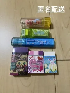 平成レトロ　消しゴム　ロケット消しゴム　ローラー消しゴム　リップ型消しゴムのサムネイル