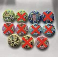 ディズニー 刺繍缶バッチ 11個セット