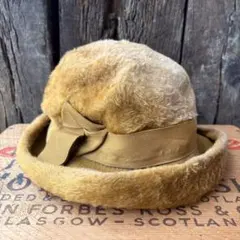 帽子 THE FAT HATTER FULL ORDER RABBIT BEIGE THE FAT HATTER FULL ORDER RABBIT BEIGE - メルカリ
