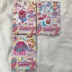 アイカツカード　星宮いちご　オーロラファンタジー　ピンクピルエット