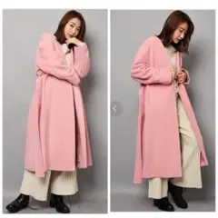 2026年最新】Snidel カラー：ピンク系 ロングコートの人気アイテム