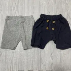 ベビー ショートパンツ レギンス 2点セット 70 80