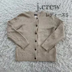 【美品】j.crew ウールカシミヤニットカーディガン　クルーネック