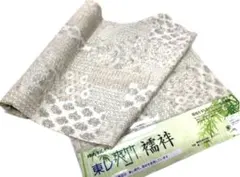 新品！東レ爽竹 襦袢用反物 更紗風クリーム色 - メルカリ