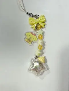 サンリオシークレットストラップ（星屑ベイビーボトル）ポムポムプリン